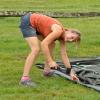 Upl Putting up the tent
