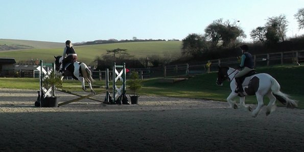 Lance chasing JD (2)