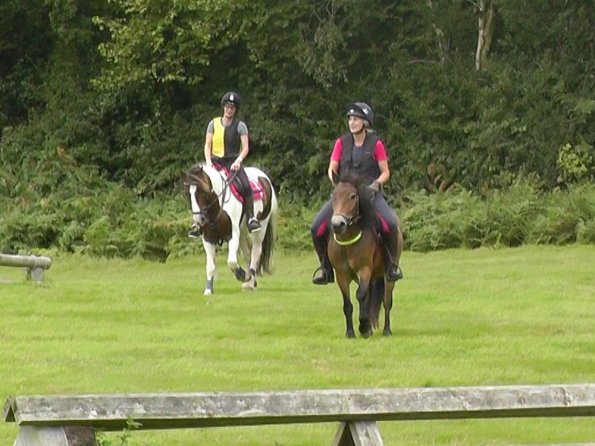 Anna and Julia pony swap