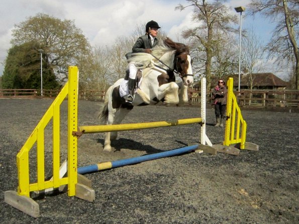 Lance Anna warm up jump