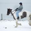 Lance and Anna riding in the snow (3)