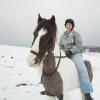 Lance and Anna riding in the snow (4)