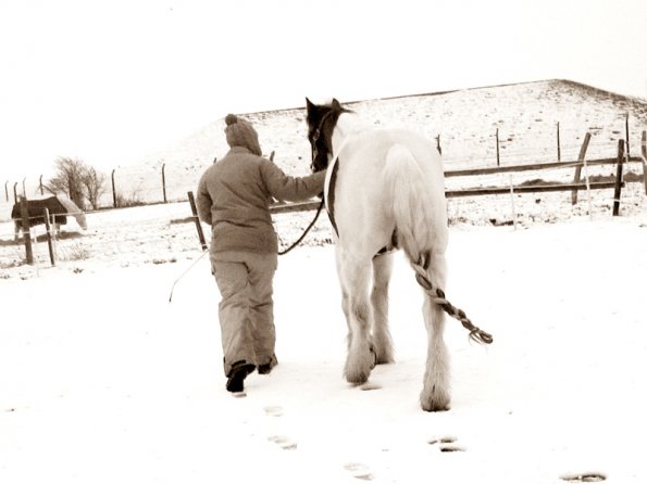 Walked off into the white