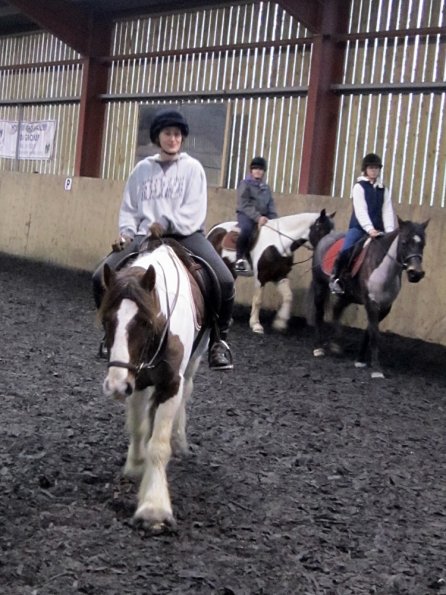 Lance finished lesson