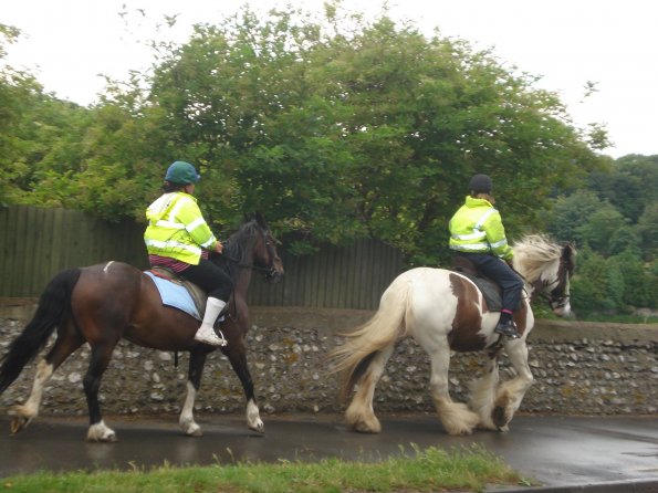 May and Lucy on the roads