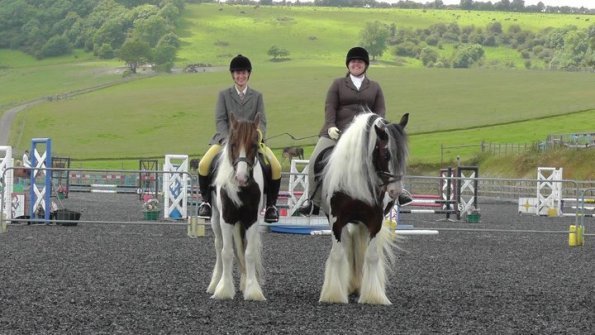 Lance and Lucy posing coloureds
