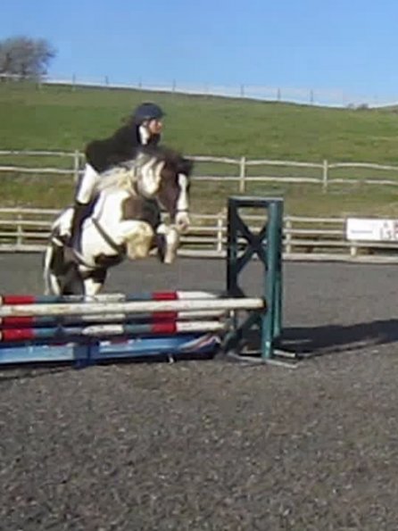 Lance and Anna jumping