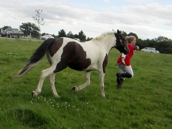 Jade and Fee running