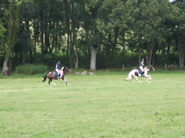 Team Anna and Daisy at speed (2)