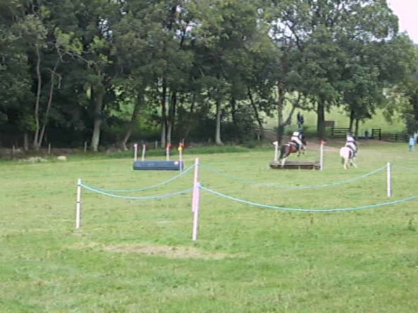 Team Anna and Daisy at speed