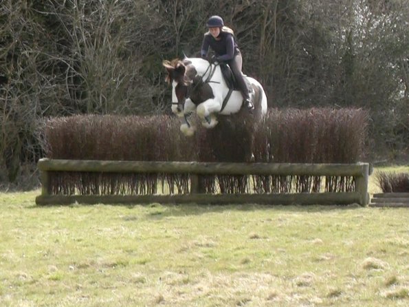 Annd and Lance Hedge Hop